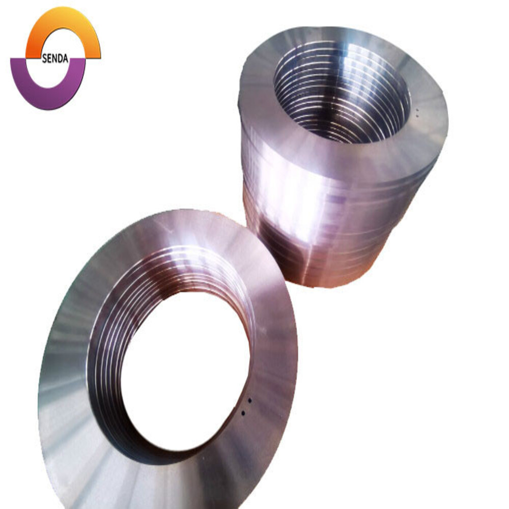 Lưỡi cắt kim loại tròn HRC55 Cr12mov dùng cho máy cắt cuộn dây
   