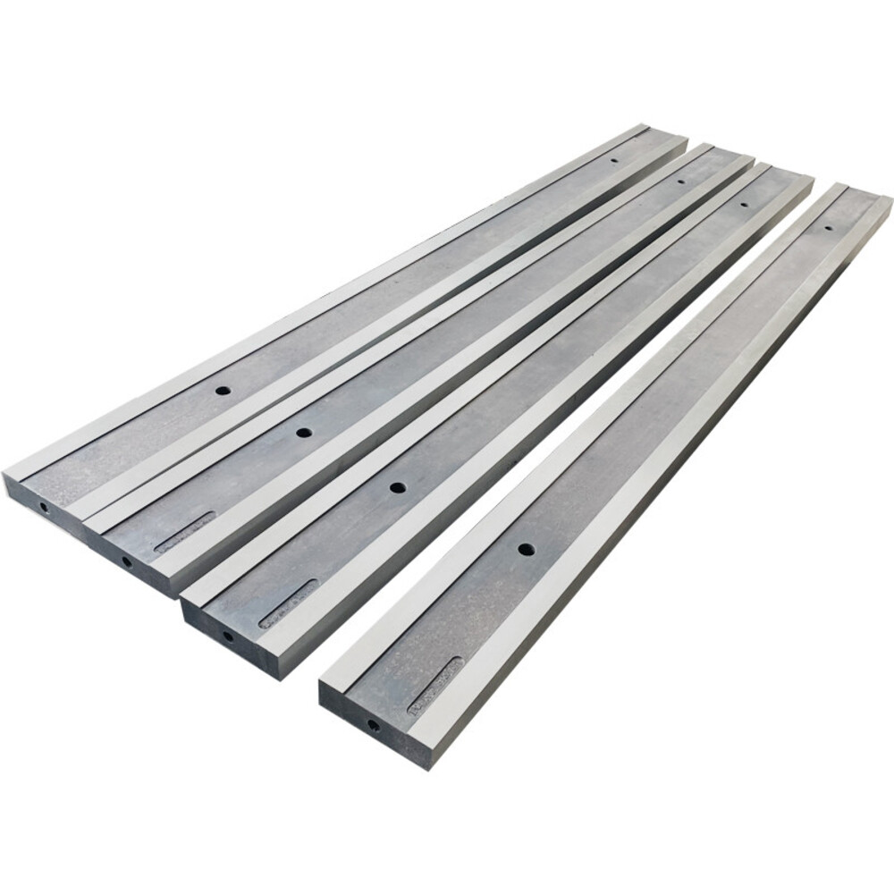 Lưỡi cắt thép carbon thủy lực 200 2000mm HRC58 62 hình chữ nhật
   