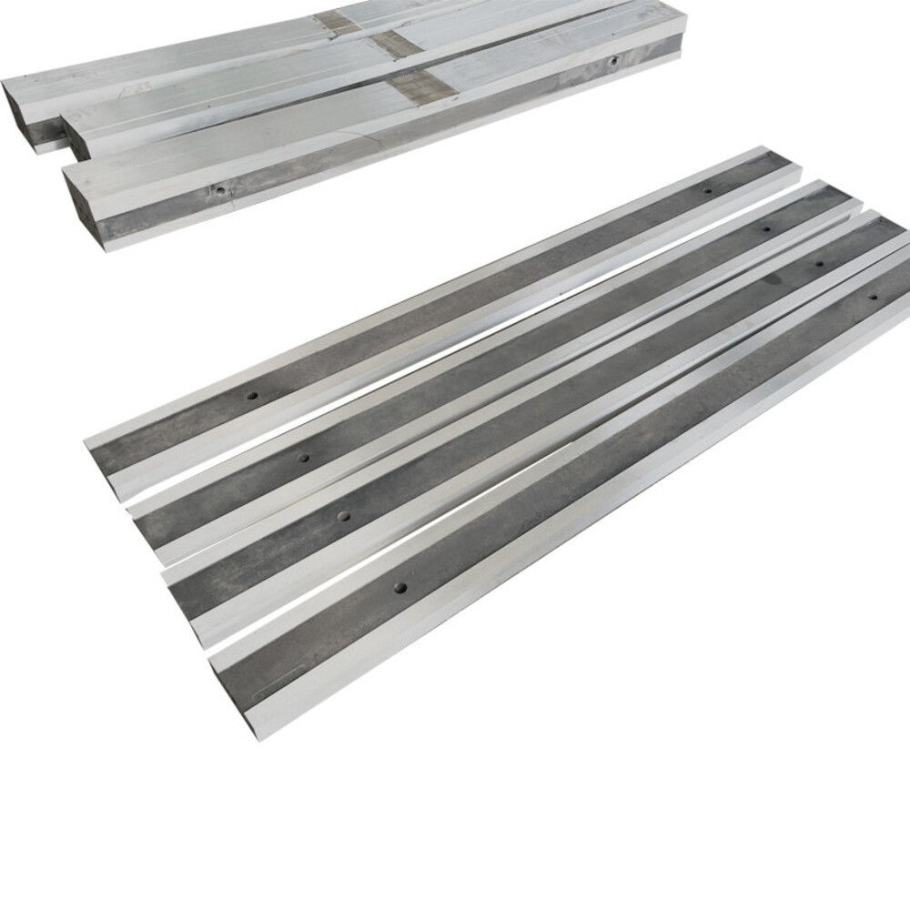 Lưỡi kéo cắt giấy chính xác kiểu giáng sinh để cắt hình chữ nhật, độ dày 6-20mm.
   